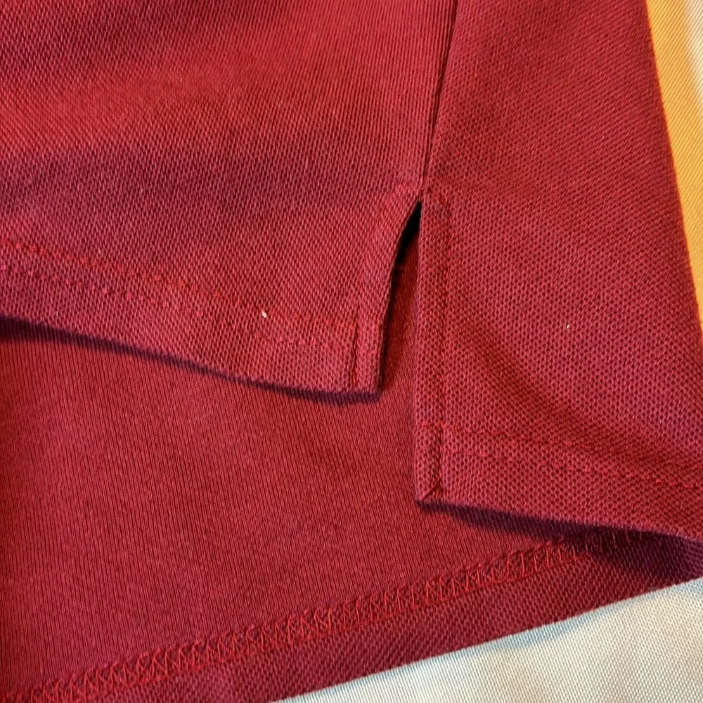 Maroon Polo Ralph Lauren Polo Golf Shirt Size Large